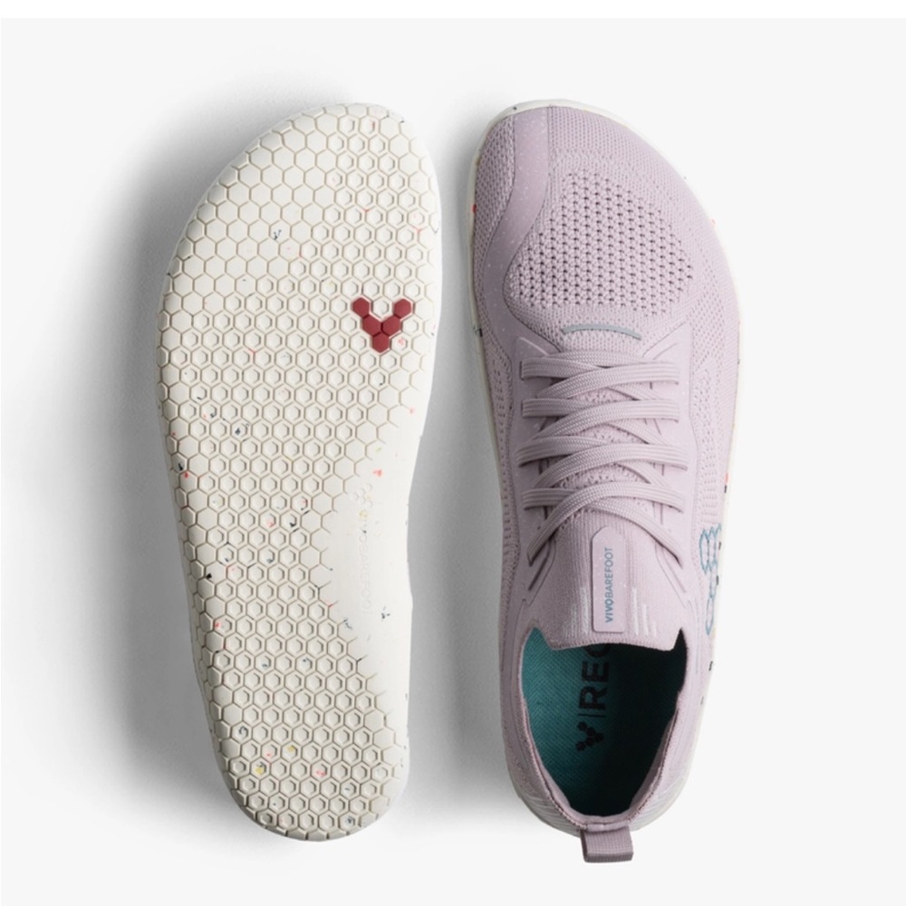 Vivo Barefoot Women's Shoes in Light Purple and White - Picture 10 of 11